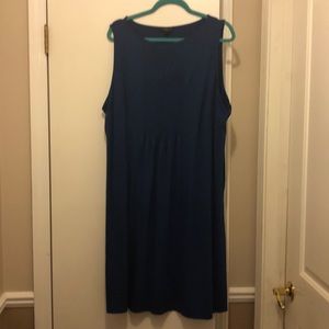 J Jill wherever dress with front pleats